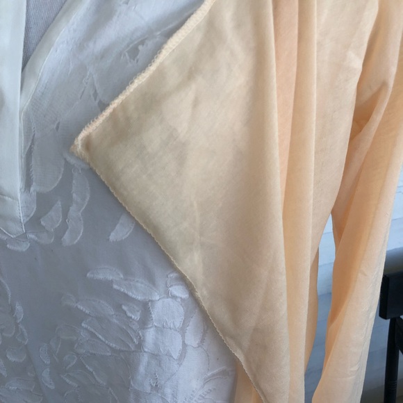 NEW! Soft Peach Waterfall Open Front Cardigan - Picture 5 of 6